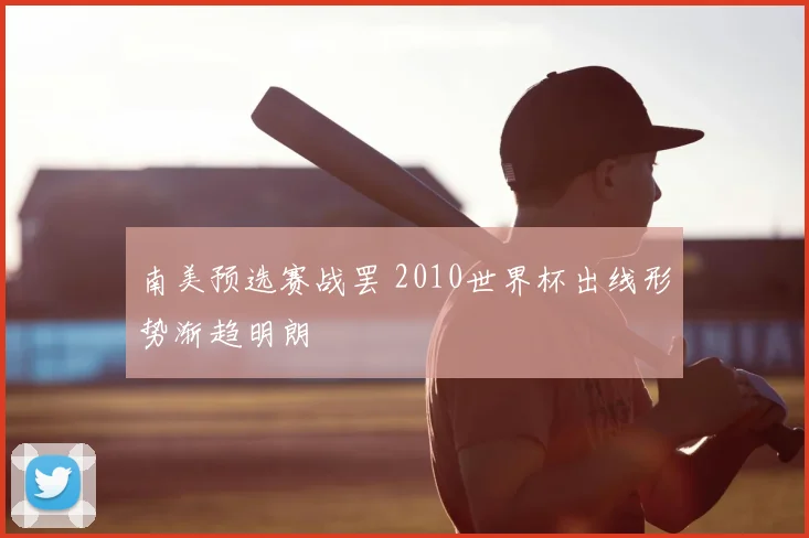 南美预选赛战罢 2010世界杯出线形势渐趋明朗